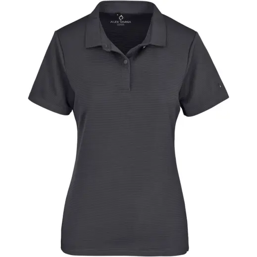 Ladies Alex Varga Xenia Golf Shirt Grey